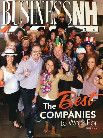 Digital Prospectors featured on the cover of Business NH Magazine.
